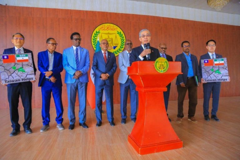 Taiwan donates US$500,000 to Somaliland to combat drought