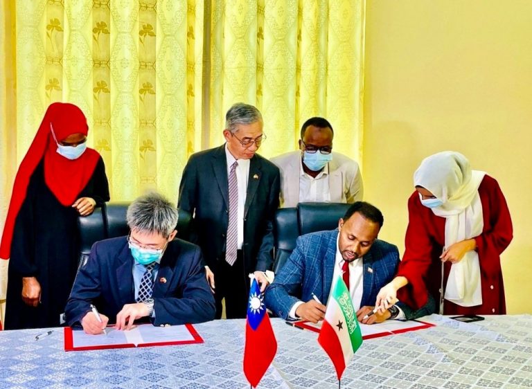 Taiwan and Somaliland will collaborate on a project to develop a health information management system.