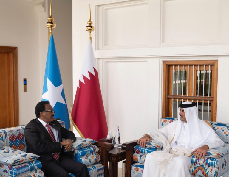 Amir receives President of Somalia