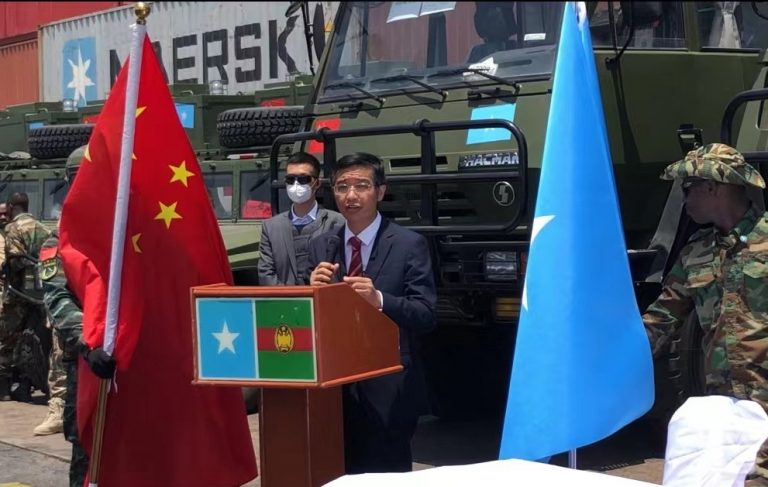 On this Week Somalia receives vehicles and military equipment from China.