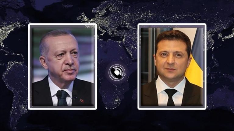 Leaders of Turkey and Ukraine discuss the latest developments in the Russia-Ukraine conflict.