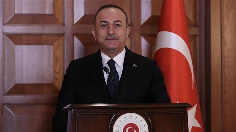 Turkey’s foreign minister discusses Russia-Ukraine war with 2 counterparts