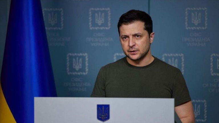 Ukrainian leader urges against neutrality amid war with Russia