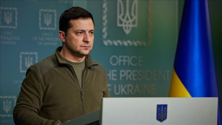 Ukrainian President Vladimir Zelenskyy says he is ready for talks with his Russian colleague.