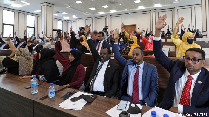 Women in Somalia are fighting to have their voices heard in politics.
