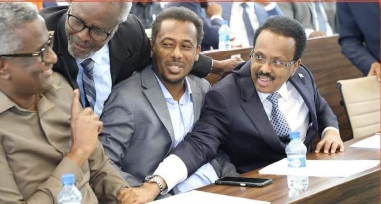 Farmajo, a former president, was sworn in as a life-term lawmaker.