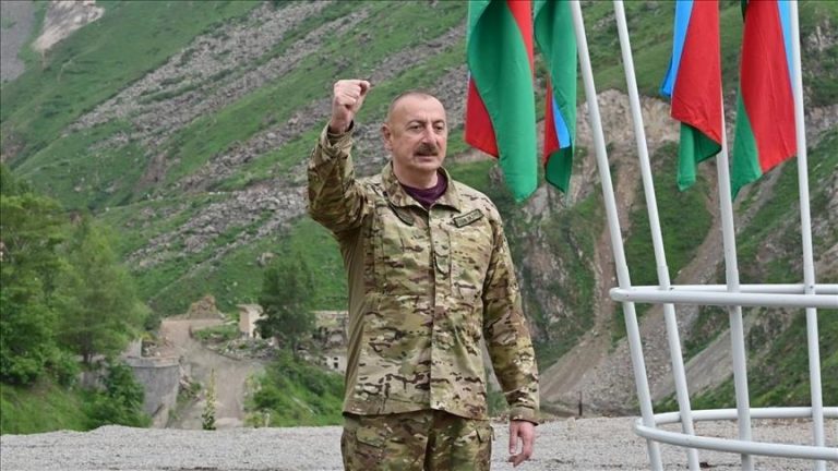 Azerbaijani military stationed in Karabakh’s Lachin city: President