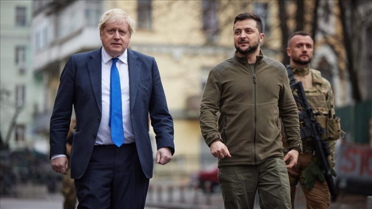 On Ukraine’s Independence Day, the British Prime Minister pays a visit to Kyiv.