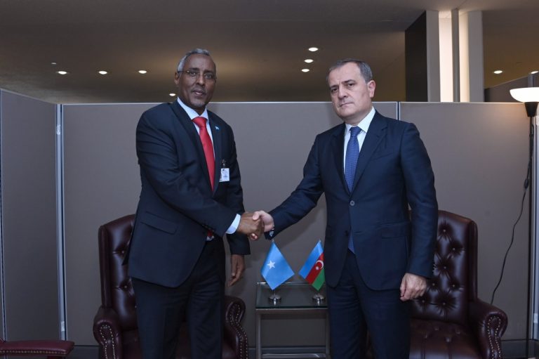 Azerbaijani Foreign Minister meets with FMs of Mongolia, Syria and Somalia