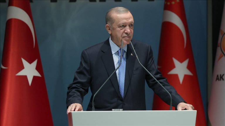 Turkish president blasts Western nations for supporting terrorists