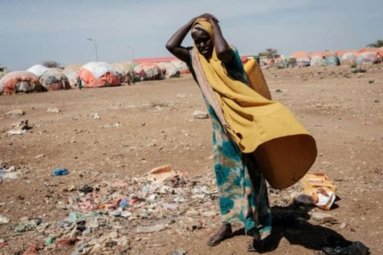 Vulnerable Somali IDPs in Bardera are provided with shelter; all they need now is food.