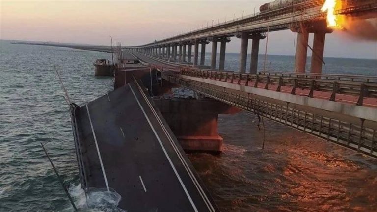Russia reports 3 fatalities in the Crimea bridge blast.