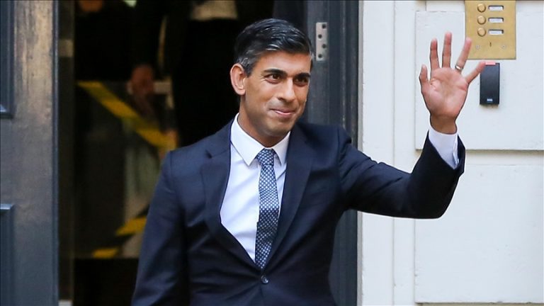 After meeting the king, Rishi Sunak was appointed as the new prime minister of the UK.