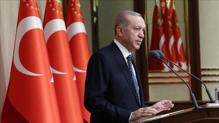 President: Turkey will keep up its struggle against terrorism until it is defeated.