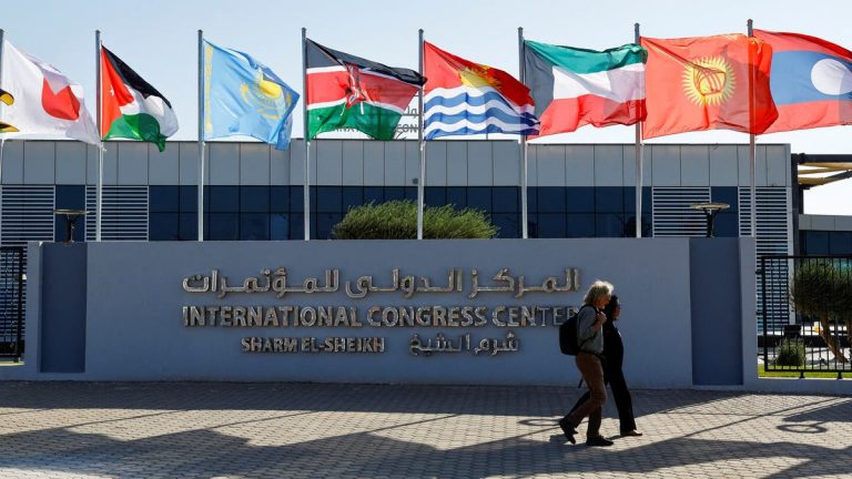 A call for discussion of climate compensation will open the COP27 session in Egypt.
