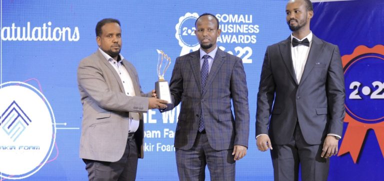 Somali business Awards 2022 : The best Foam Factory Of The Year 2022 : Shakir Foam Factory