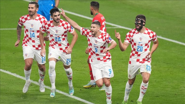 Croatia defeats Morocco to win the bronze medal at the World Cup.
