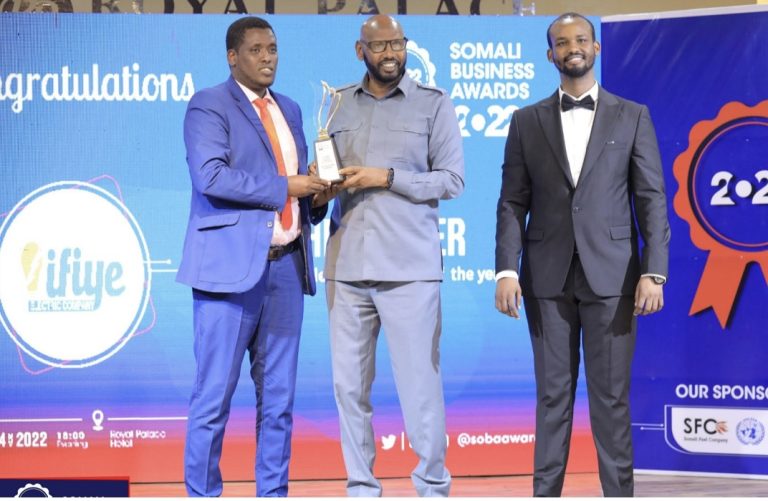 Somali Businesses Awards 2022 : The Best Electric Company Of The Year 2022 : Ifiye Electric
