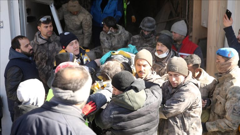 teenager rescued from the wreckage 58 hours after the southern Turkey earthquakes