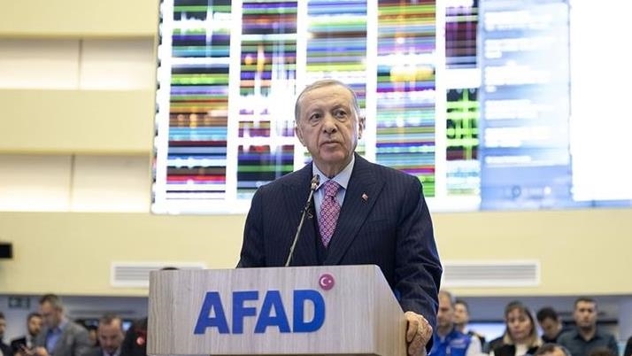 President Erdogan is traveling to southern Turkey to see earthquake-damaged districts.