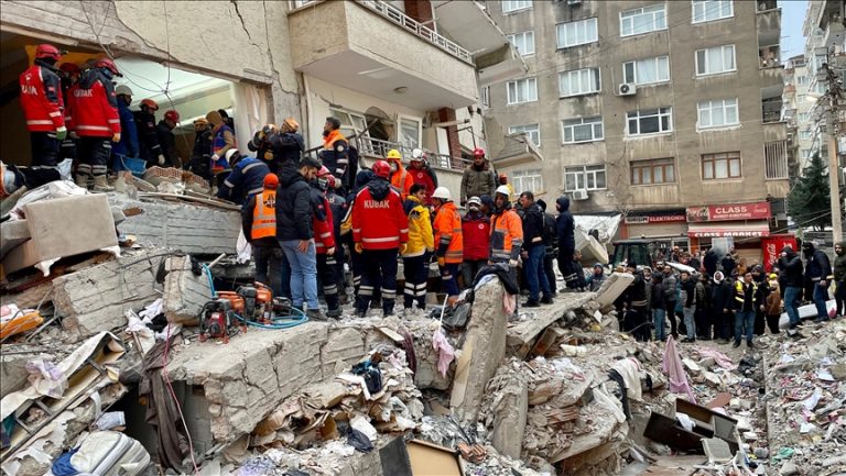 Southern Turkey is rocked by massive earthquakes, killing at least 3,419 people.