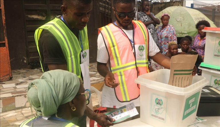 Voting ends in Nigeria as election officials count ballots