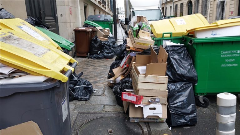 According to a trade union, 300,000 protestors in Paris oppose the government’s pension reform plan.