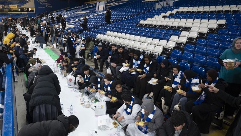 Chelsea Football Club hosts the first-ever Open Iftar.