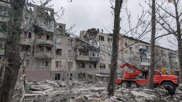 Ukrainian city under Russian missile attack suffers 5 fatalities and 15 injuries.