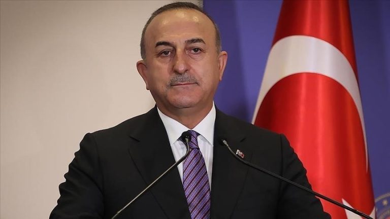 Turkish Foreign Minister promises to never abandon the Palestinian cause.