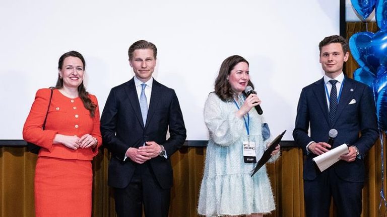 The National Coalition Party of Finland wins elections in a close race.