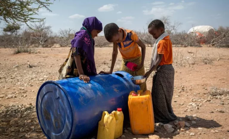 Drought in the Horn of Africa is being exacerbated by human-caused climate change.