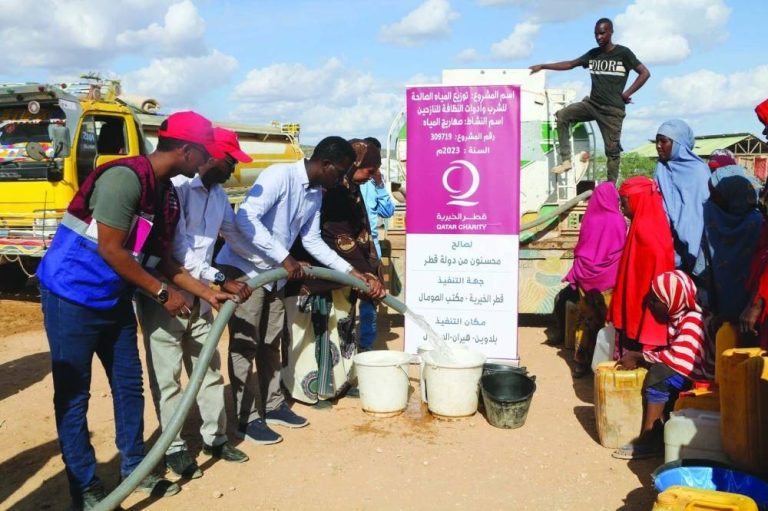 Qatar Charity is providing assistance to flood victims in Somalia.