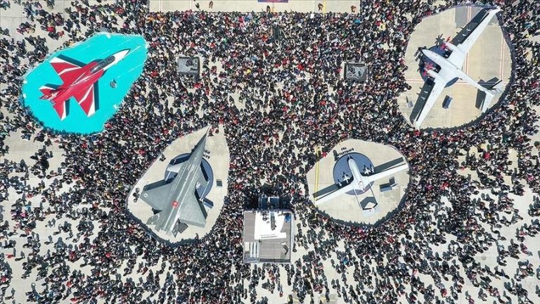 TEKNOFEST welcomes over 1 million visitors on Sunday.