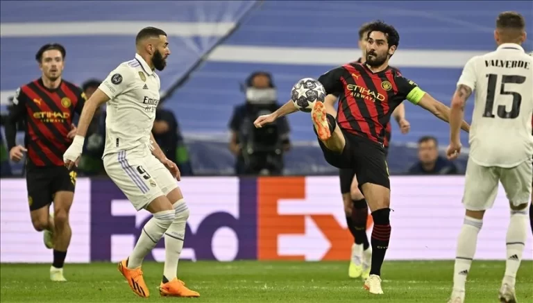 Real Madrid and Manchester City drew 1-1 in the Champions League.