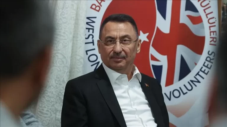The Turkish vice president congratulates the newly crowned King Charles III of the United Kingdom.