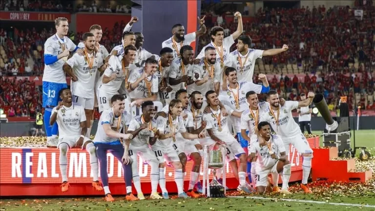 Real Madrid has won the Copa del Rey for the 20th time.