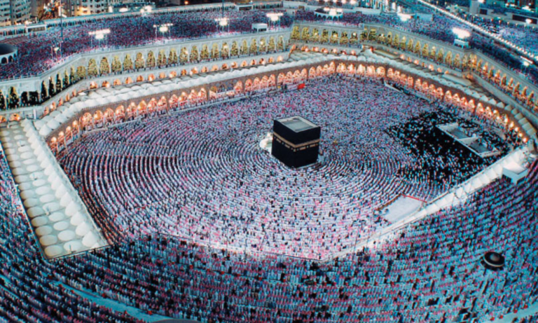 Over 1.6 million pilgrims arrive in Saudi Arabia for Hajj.