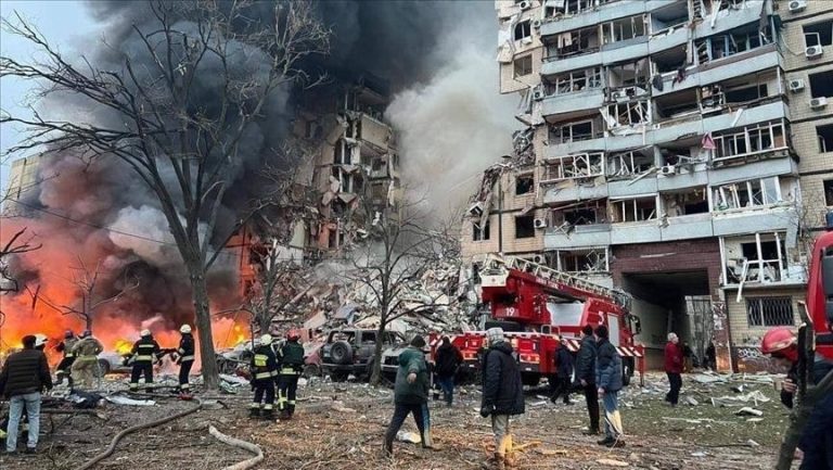 A missile strike in Kryvyi Rih, Ukraine, resulted in at least 3 fatalities and 25 injuries.