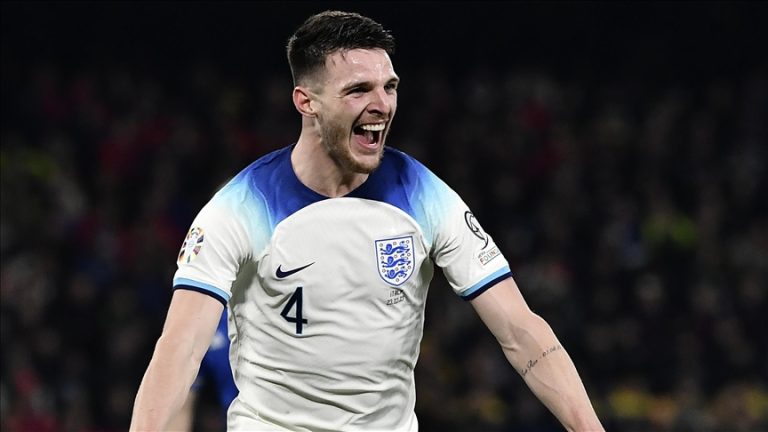 Declan Rice, formerly of West Ham United, has joined Arsenal.