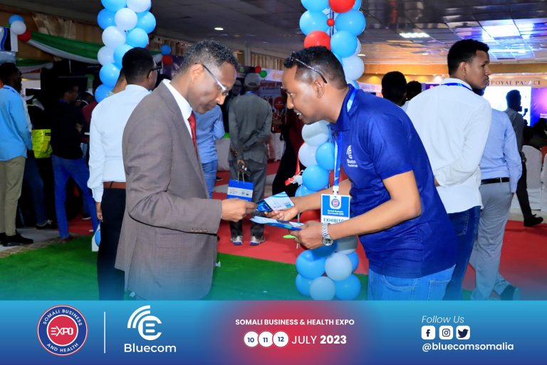 Bluecom Ltd participation of the Somali Business and health Expo