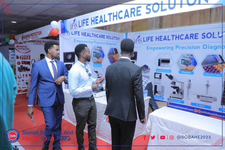 Life Healthcare Solutions (LHS): Empowering Healthcare Excellence – Elevating Your Medical Solution. Sponsored and Exhibited Excellence at the Somali Business and Health Expo 2023: