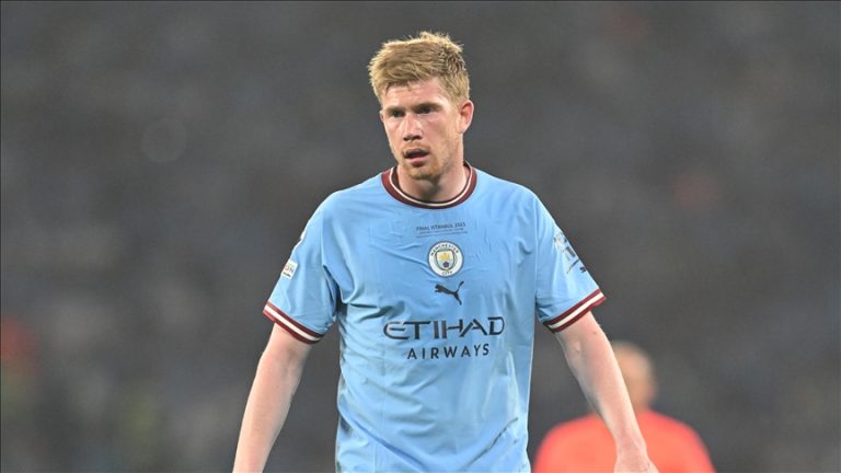 Kevin De Bruyne will be absent for 3 to 4 months owing to an injury.