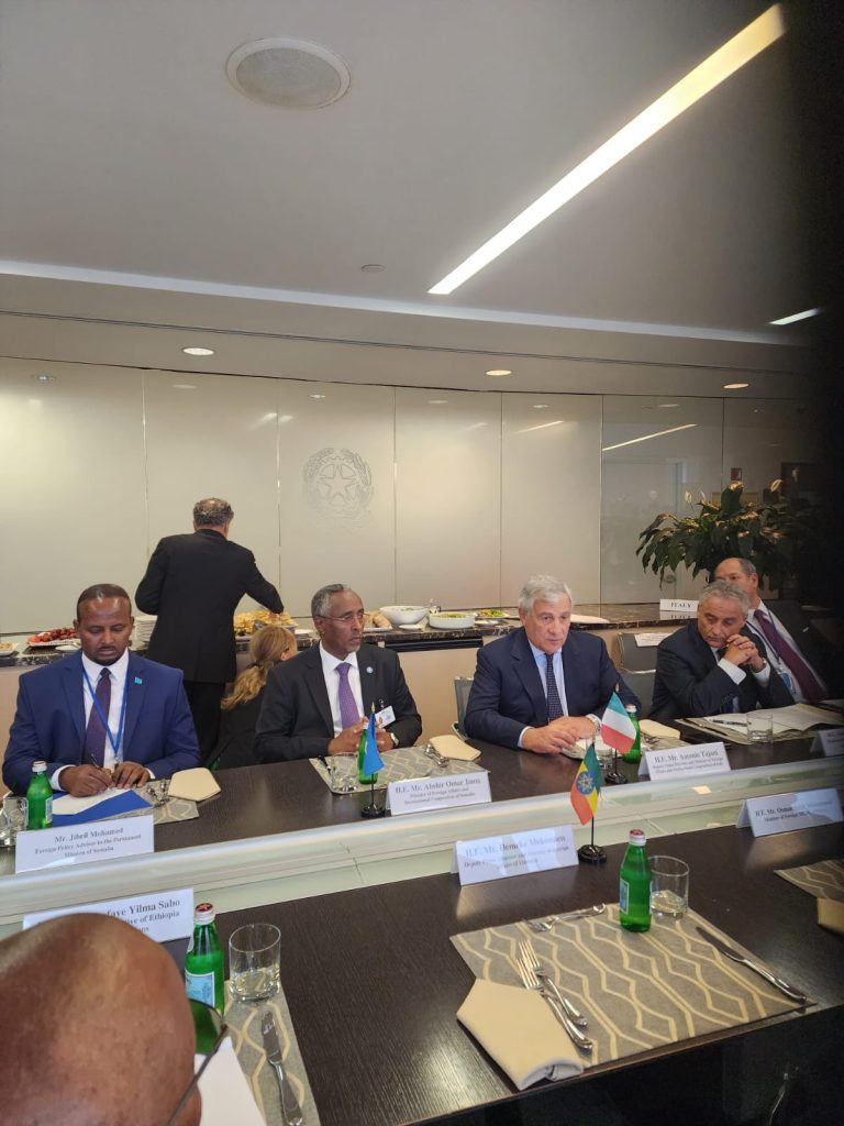 Foreign Minister attends side meetings and events at the United Nations General Assembly in New York.