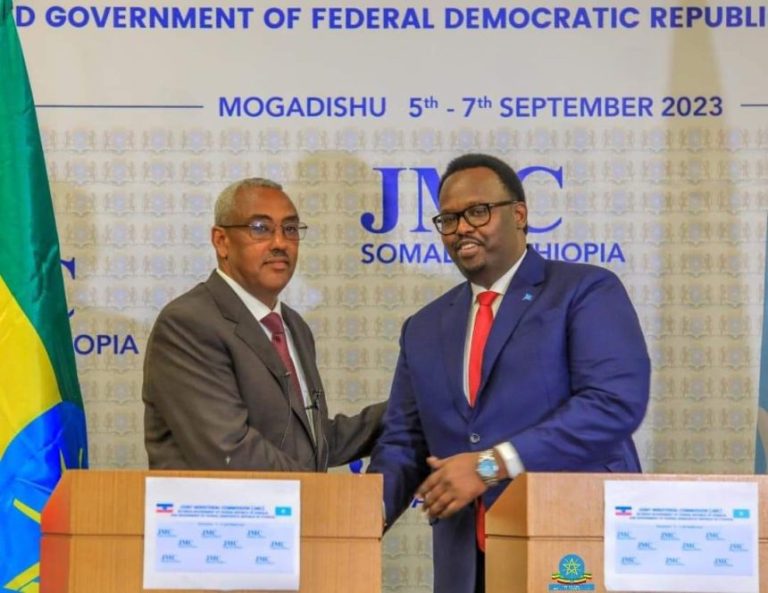 Somalia will begin exporting fish and fruits to Ethiopia.