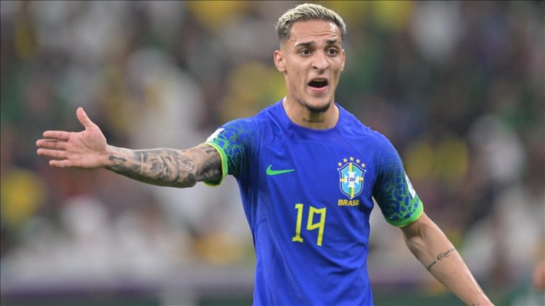 Antony from Manchester United has been left out of the Brazil team.