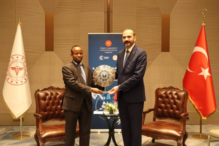 The Minister of Health is in Istanbul for the annual Turkish Medical World Congress.