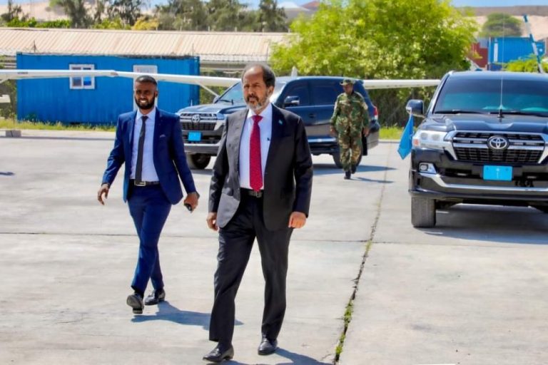 President Hassan Sheikh goes for an official visit to Eritrea.