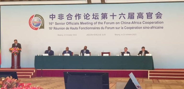 Somalia is represented by Ambassador Kullane at the 16th FOCAC Senior Officials’ Meeting.