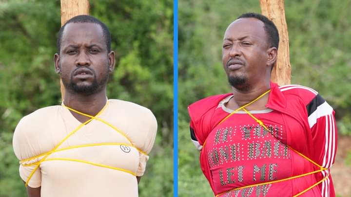 A military court in Baidoa kills two people on murder accusations.